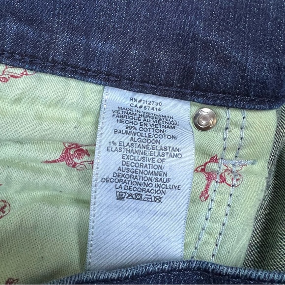 True Religion Rocco Relaxed Skinny Jeans 42x34 - Picture 7 of 8